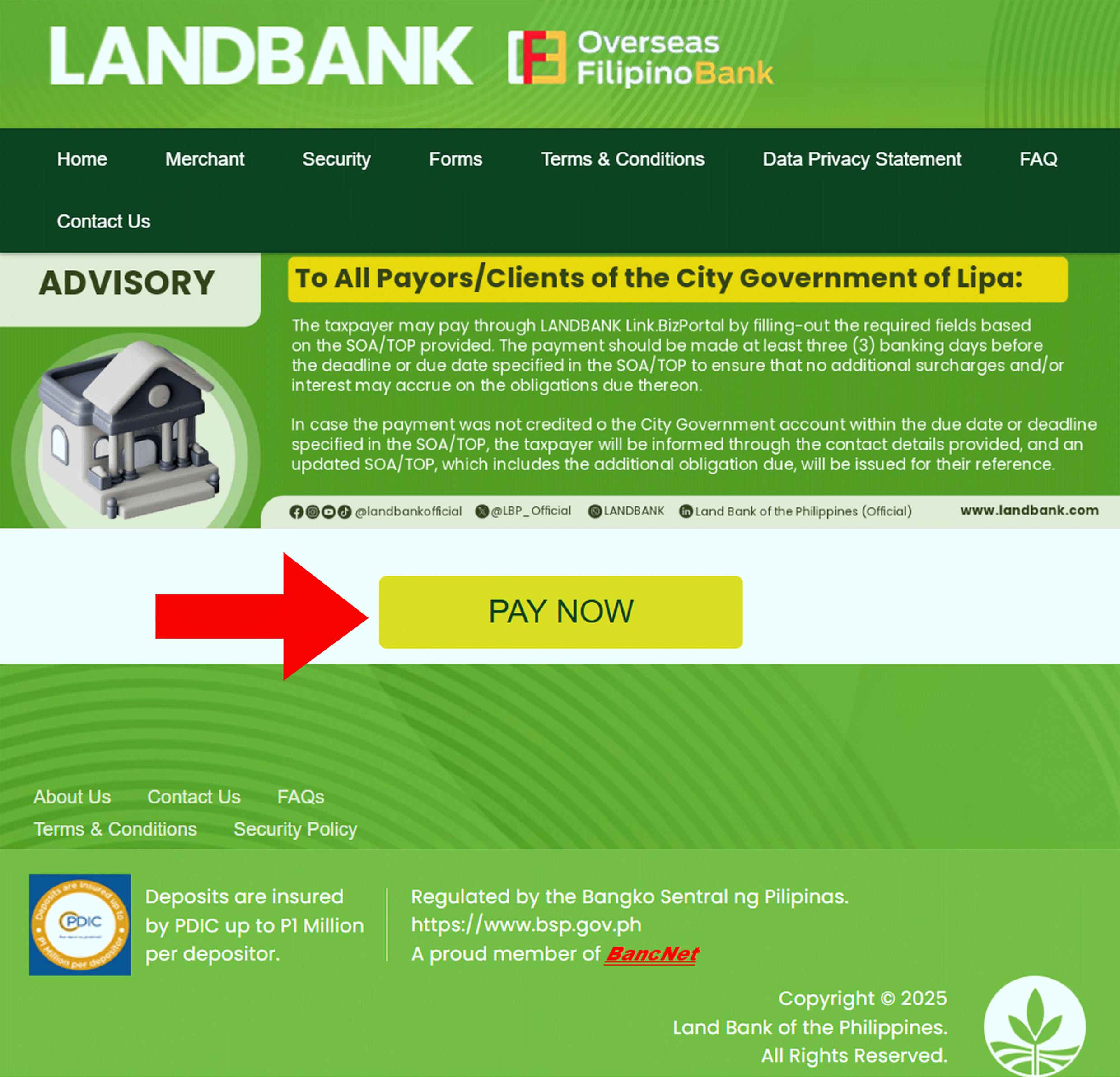 Online Payment Instructions